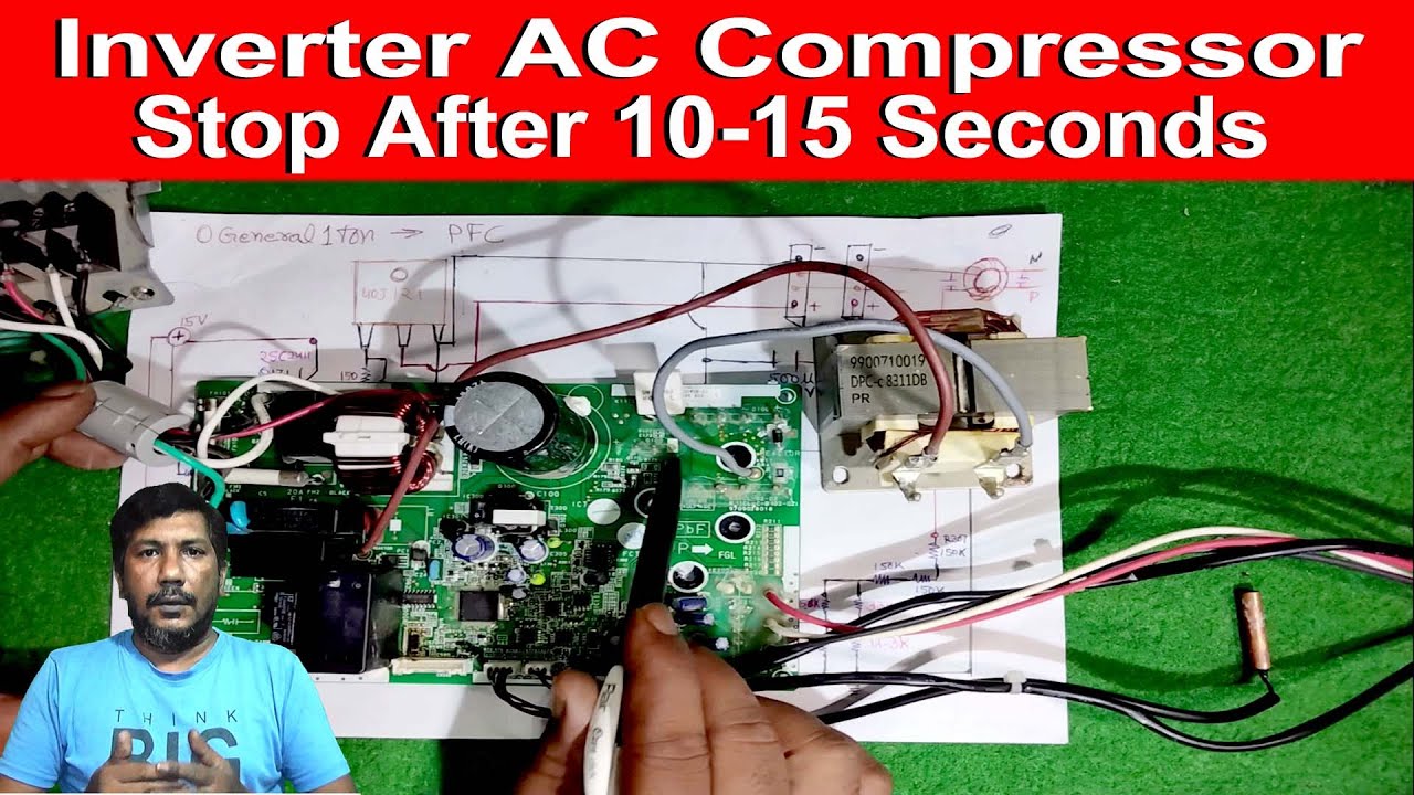inverter compressor 10 -15 seconds chalta hai