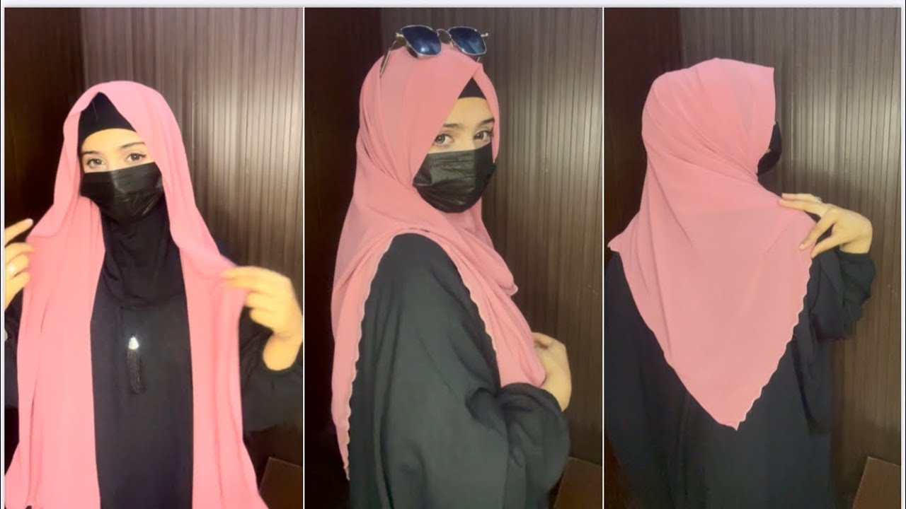 Full Coverage Georgette/Chiffon Niqab Style | Ramadan (2026) Special Hijab Tutorial