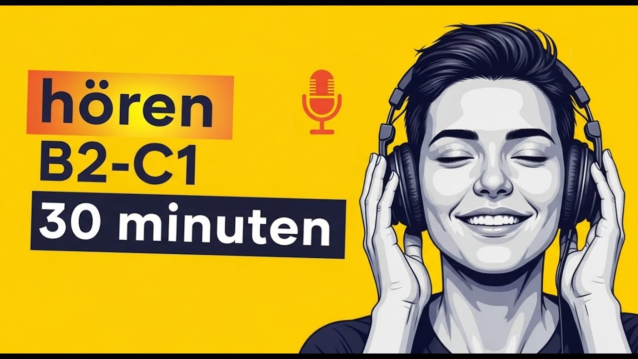 Deutsch Hörverstehen 🎧 3 Dialoge zum Hörverstehen & Wortschatz erweitern | German Podcast