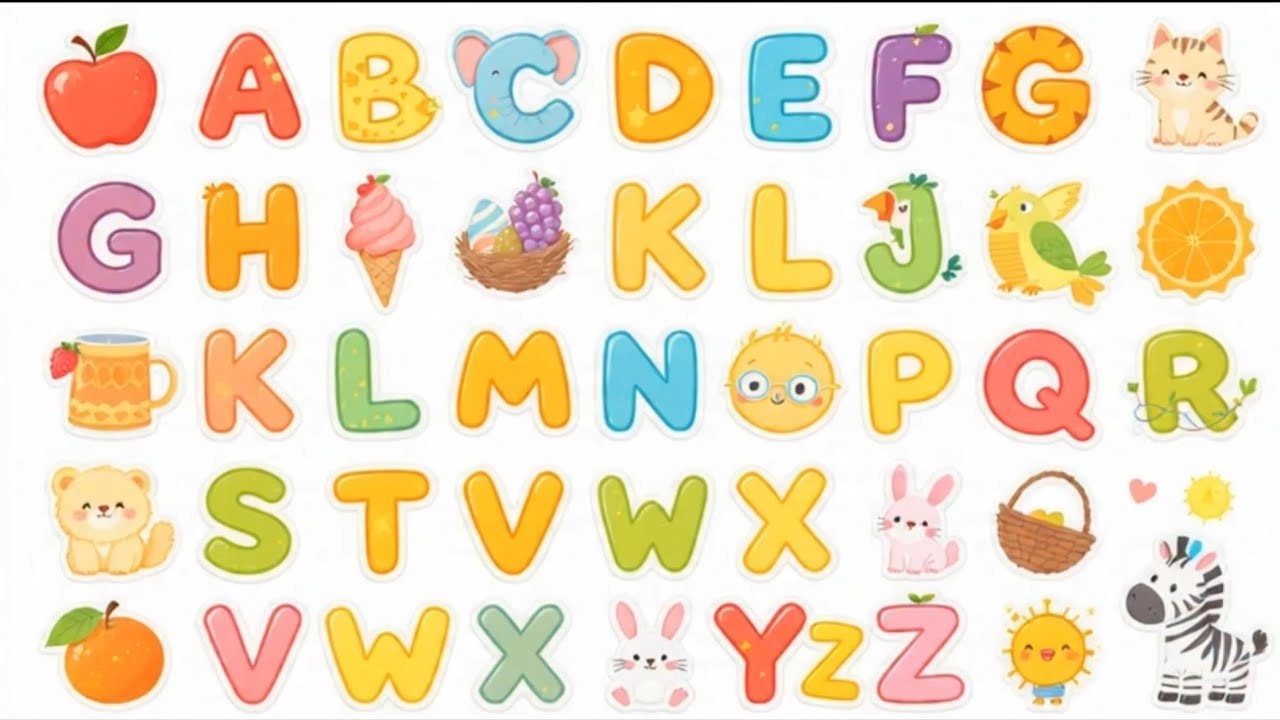 English Alphabet lesson from A to Z | Nursery Kids Lesson | Animated video kids friendly #animation