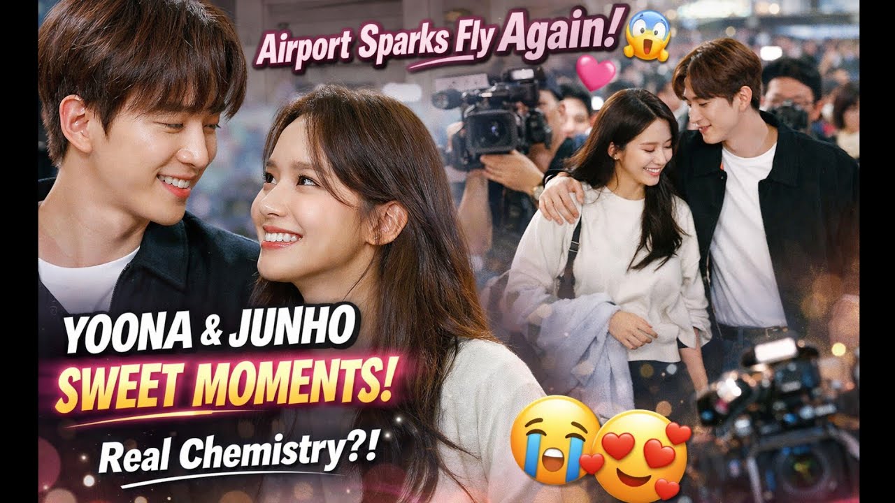 Wow😱! Crazy in Love! Imyoona and Lee Junho Sweet Moment Melt Fans Again - Icheon Airpot Won't Forget