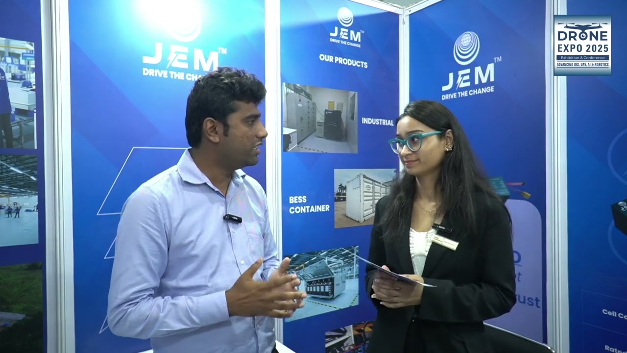 Jupiter Electric Mobility at Drone Expo 2025 | 25th to 27th September 2025 | Mumbai