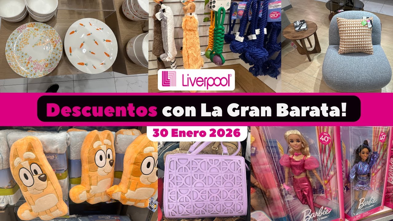 Descuentos en Liverpool 🇲🇽, con La Gran Barata !!! | 30 Enero 2026 | #comprasefectivas 