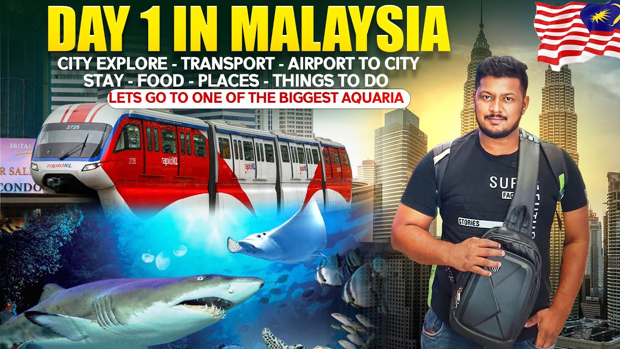 Hyderabad to Malaysia Complete Tour in Telugu | Things to do on Day 1 | Flight | Stay | Sim | Food
