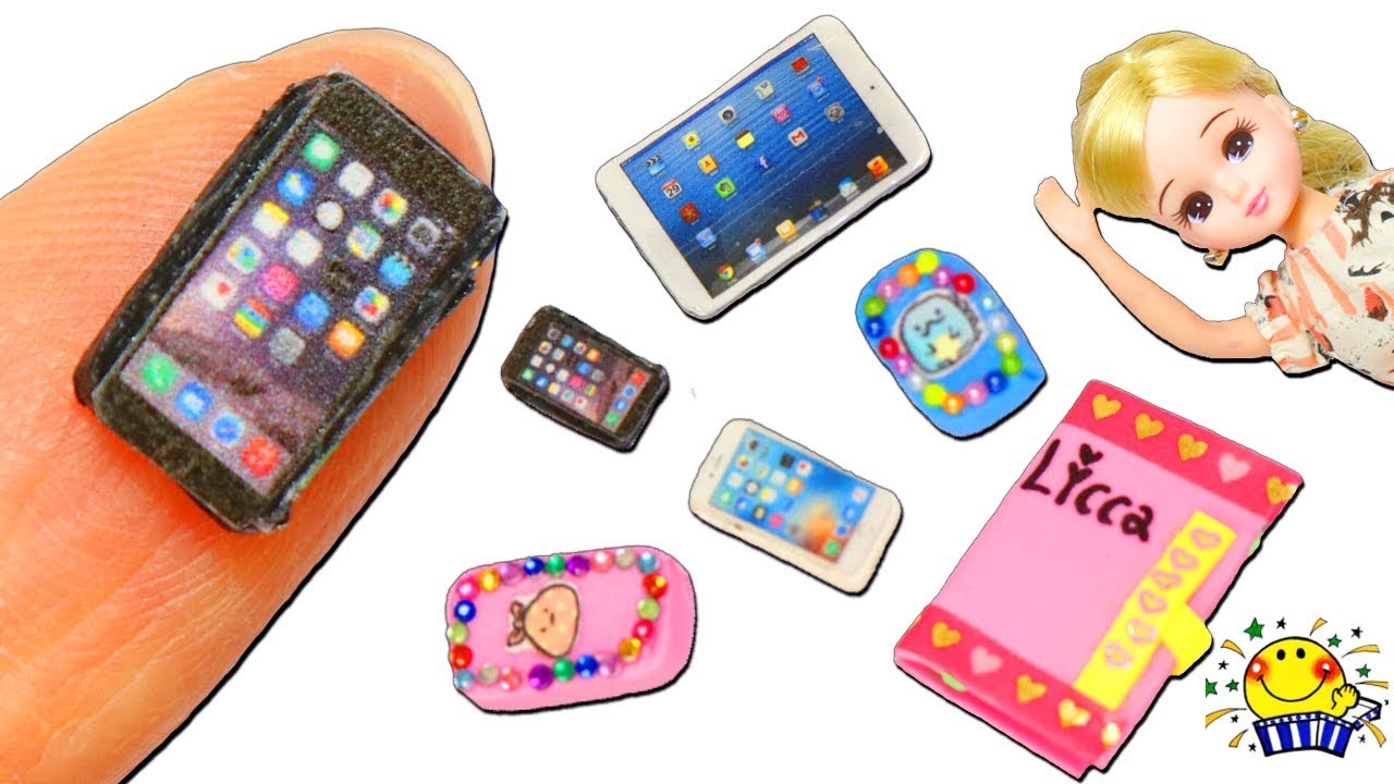 【ミニiPhone】ミキマキにスマホ携帯電話とiPadケースを作ってプレゼントしよう♪