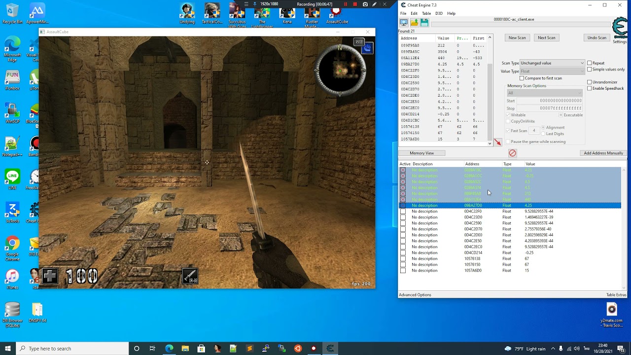 สอนใช้งาน Cheat Engine P.19: Find Player Base แนวทางกานหา Playerbase จาก Coordinates ต่อยอดได้