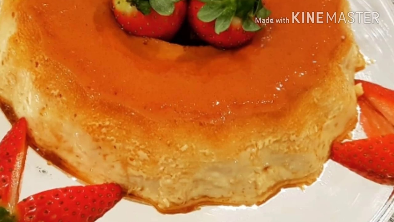 فلان بالبيضات روعة على طريقتي 🍮flan de huevos