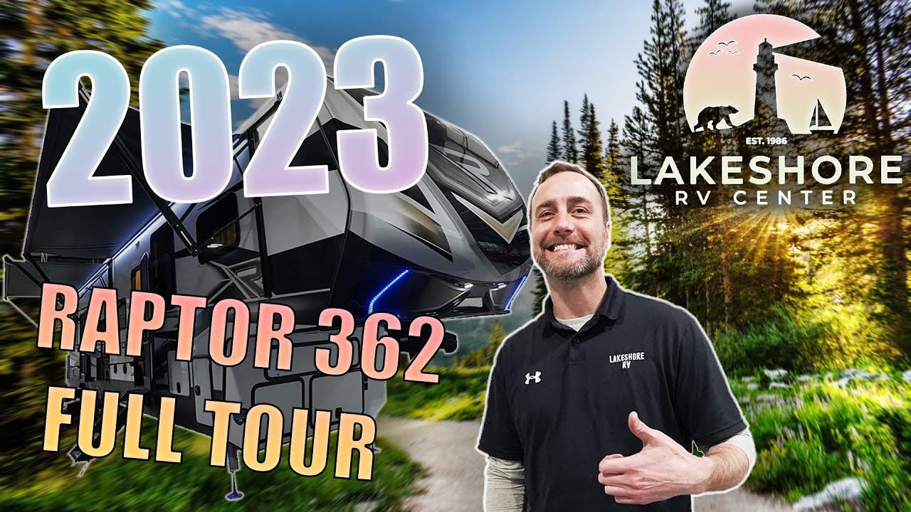 2023 Keystone RV Raptor 362 Fifth Wheel Toy Hauler 13' Garage