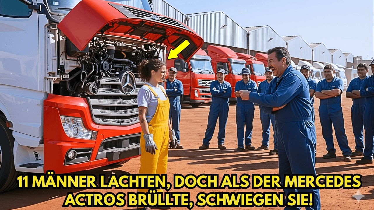 Wie eine Frau den LKW rettete, den 3 Ingenieure aufgegeben hatten.