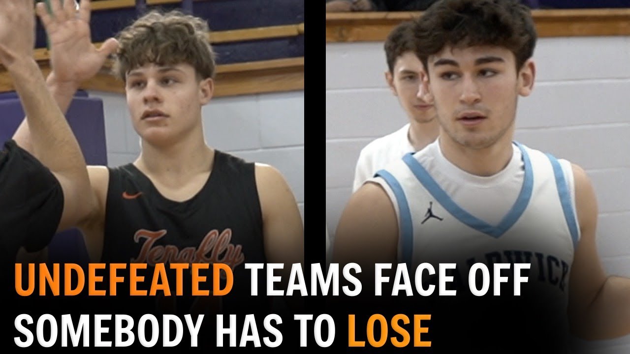 BUZZER BEATER THRILLER ! UNBEATENS FACE OFF IN NJ! WALDWICK VS. TENAFLY - ADIN GOLDSCHNEIDER