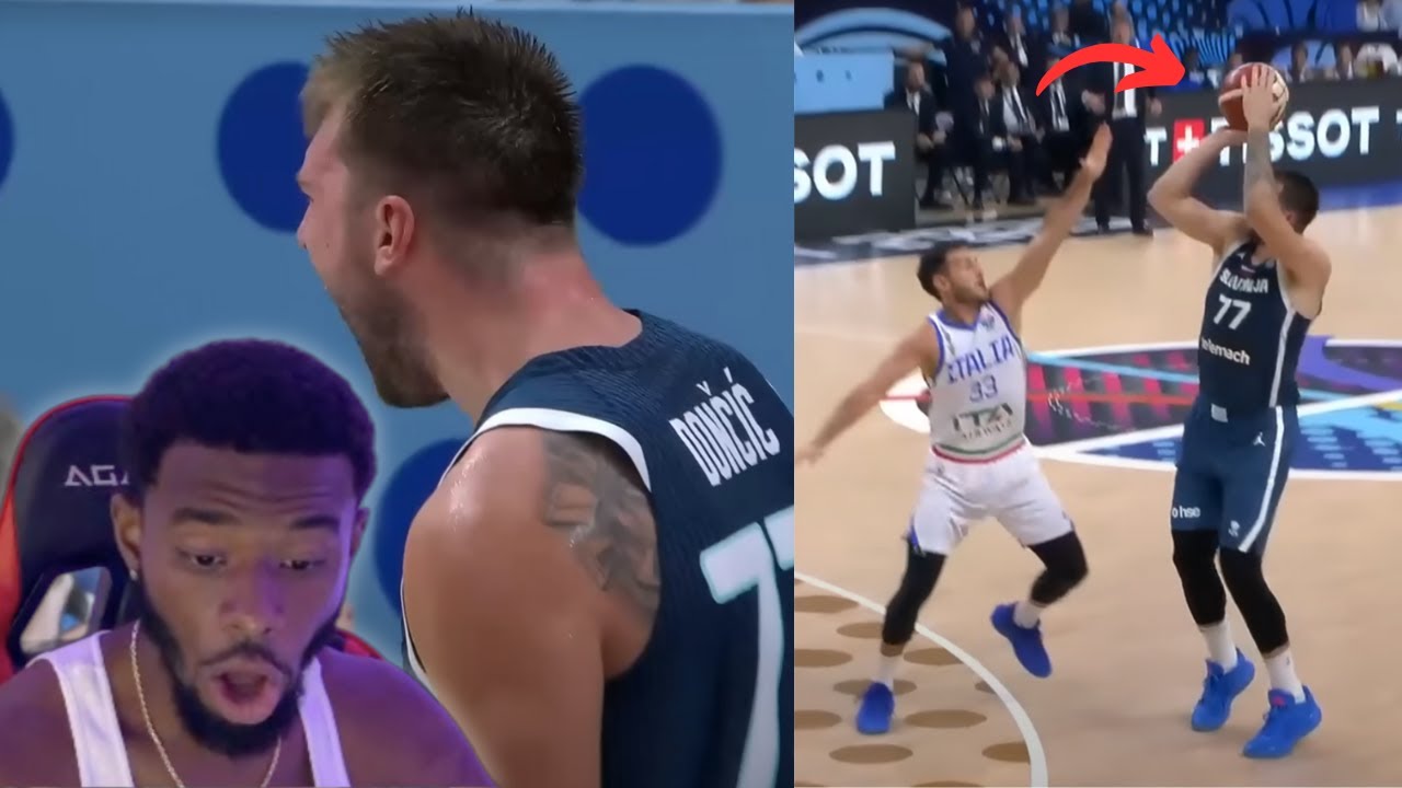 LUKA IS THE BEST PLAYER IN THE WORLD! Reaction to Slovenia vs Italy Highlights EuroBasket 2025