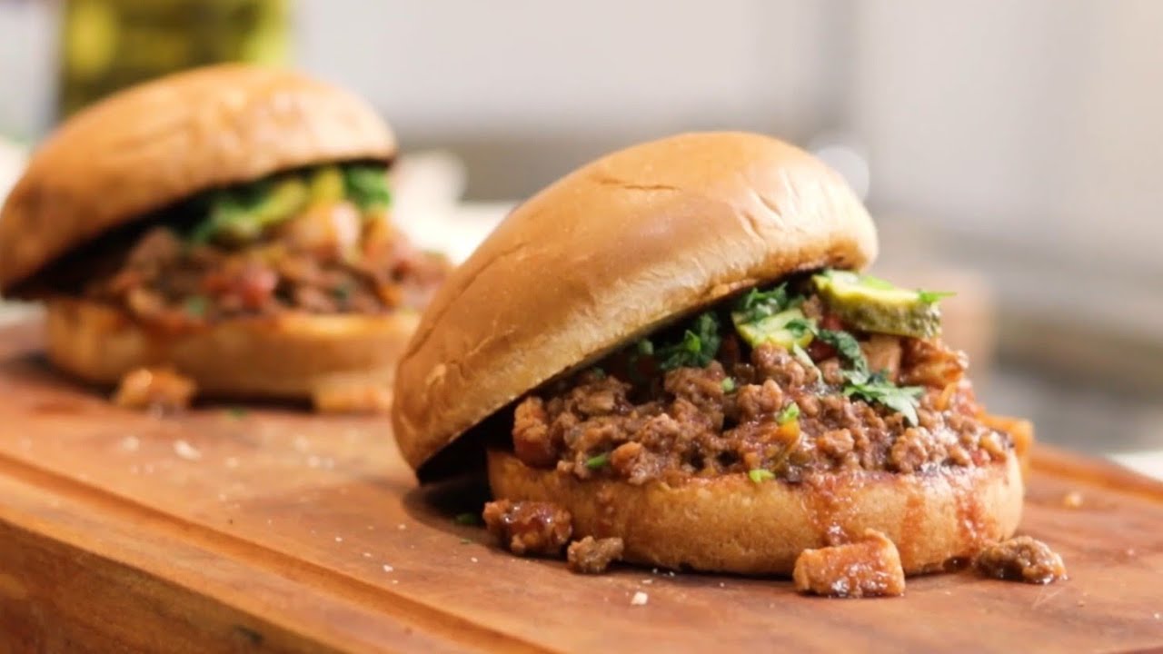 Sloppy Joe Perfeito O Buraco Quente Americano Feito em Casa!