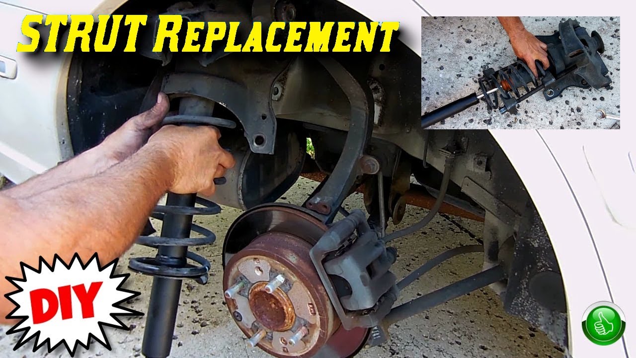 How To Replace Worn Rear Struts (Step By Step)