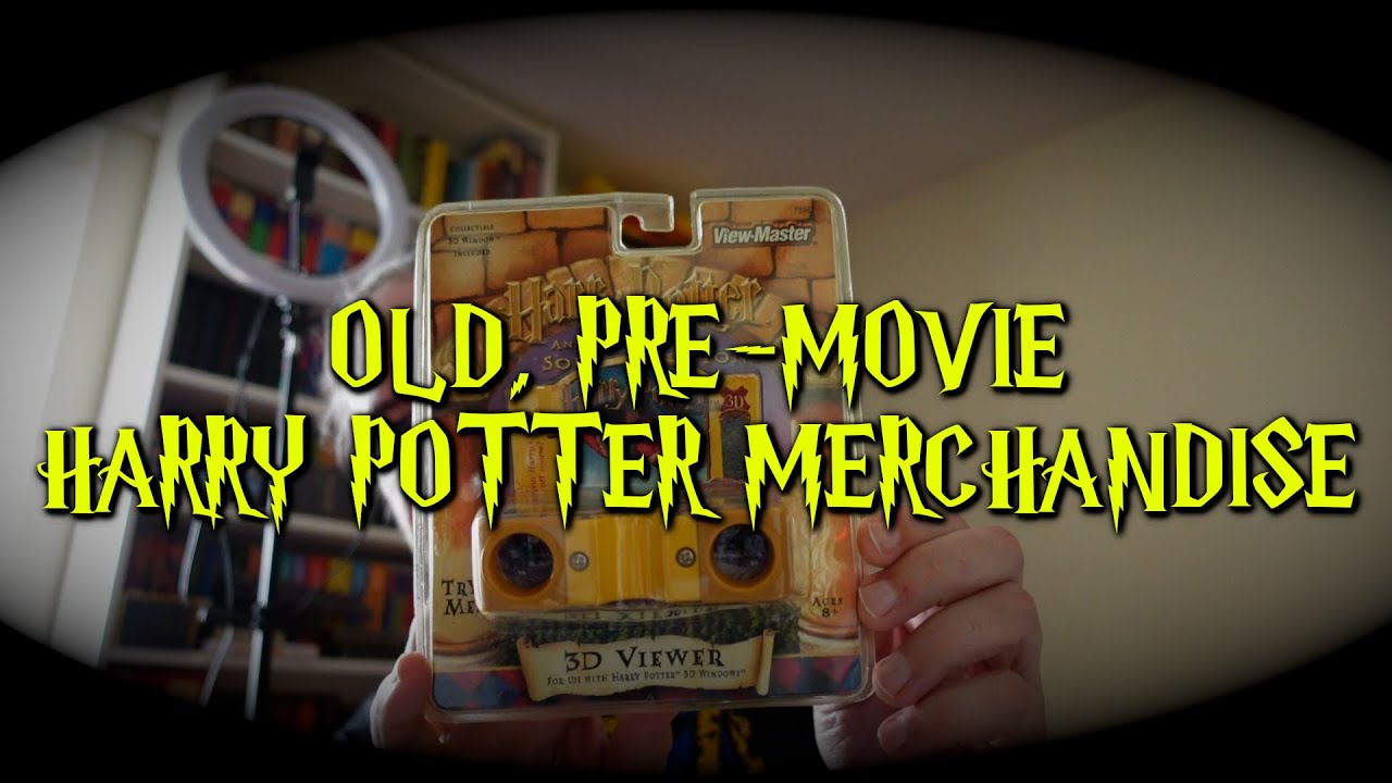 Old Pre-Movie Harry Potter Merchandise