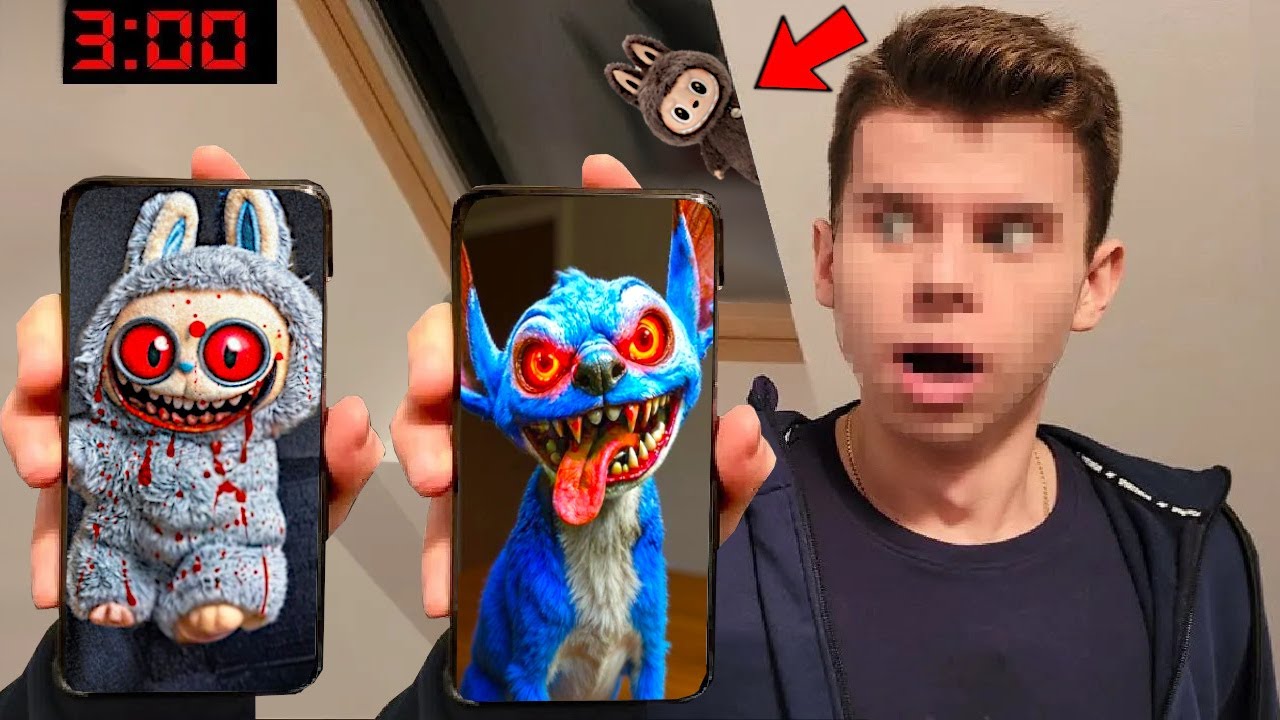 NIGDY NIE ODBIERAJ TELEFONU OD STITCH, LABUBU o 3 W NOCY w PRAWDZIWYM ŻYCIU!