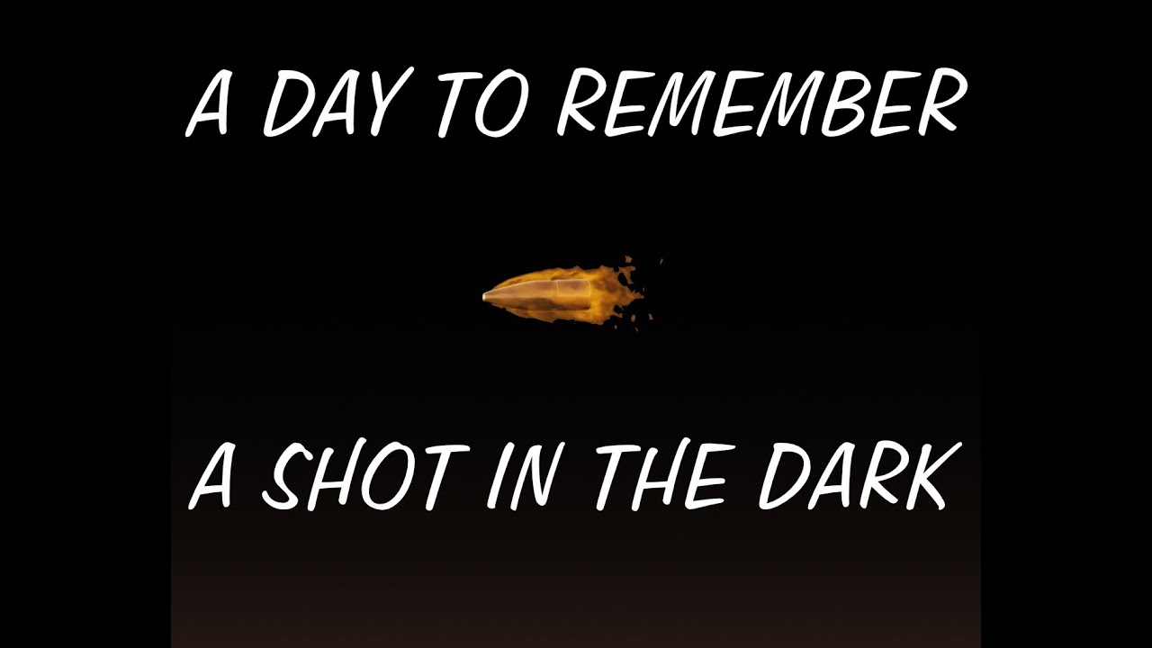 A Day To Remember -  A Shot In The Dark Guitar Cover