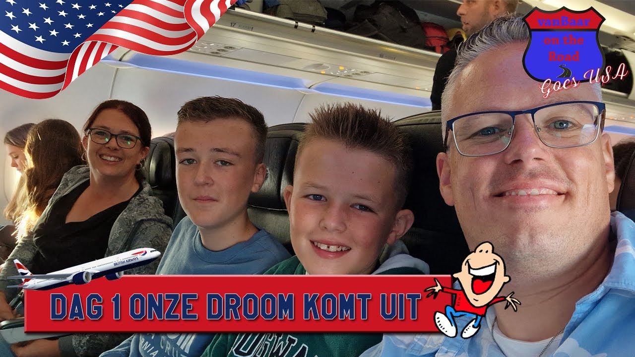Dag 1 Onze droom komt uit! #roadtrip #amerika