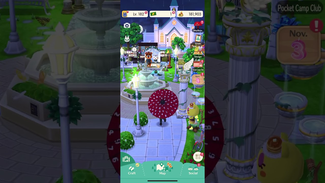 Animal Crossing Pocket Camp - Campsite tour