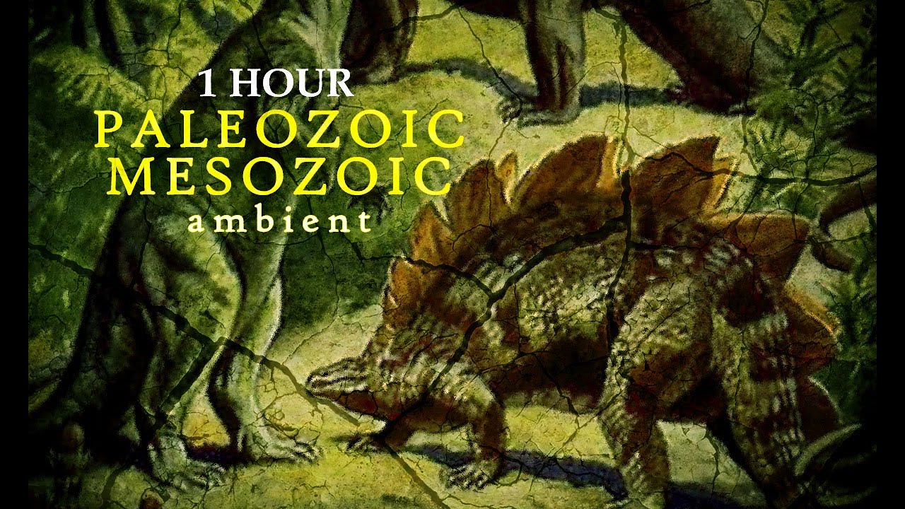 1 Hour Prehistoric music: Paleozoic & Mesozoic ambient (Devonian-Permian-Triassic-Jurassic)