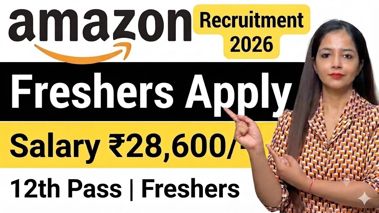 Amazon Recruitment 2026 | Amazon Remote Jobs | Amazon Vacancy 2026 | Amazon Jobs 2026