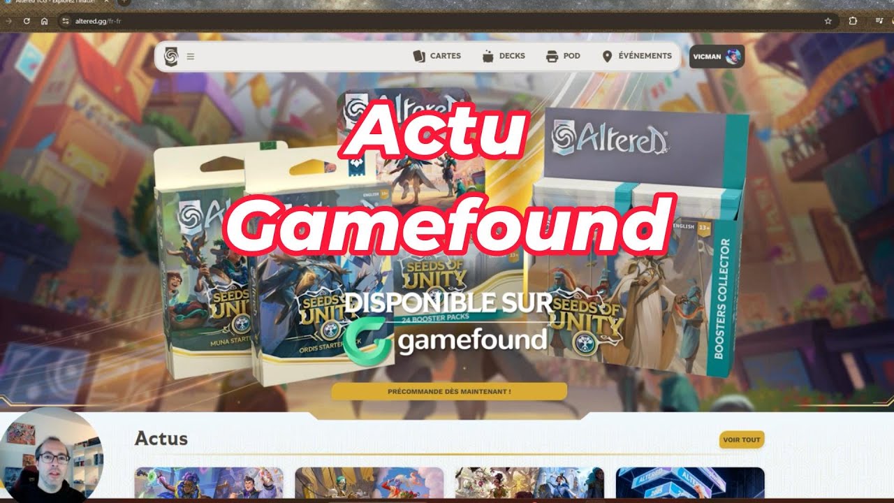 Actu Altered - Gamefound