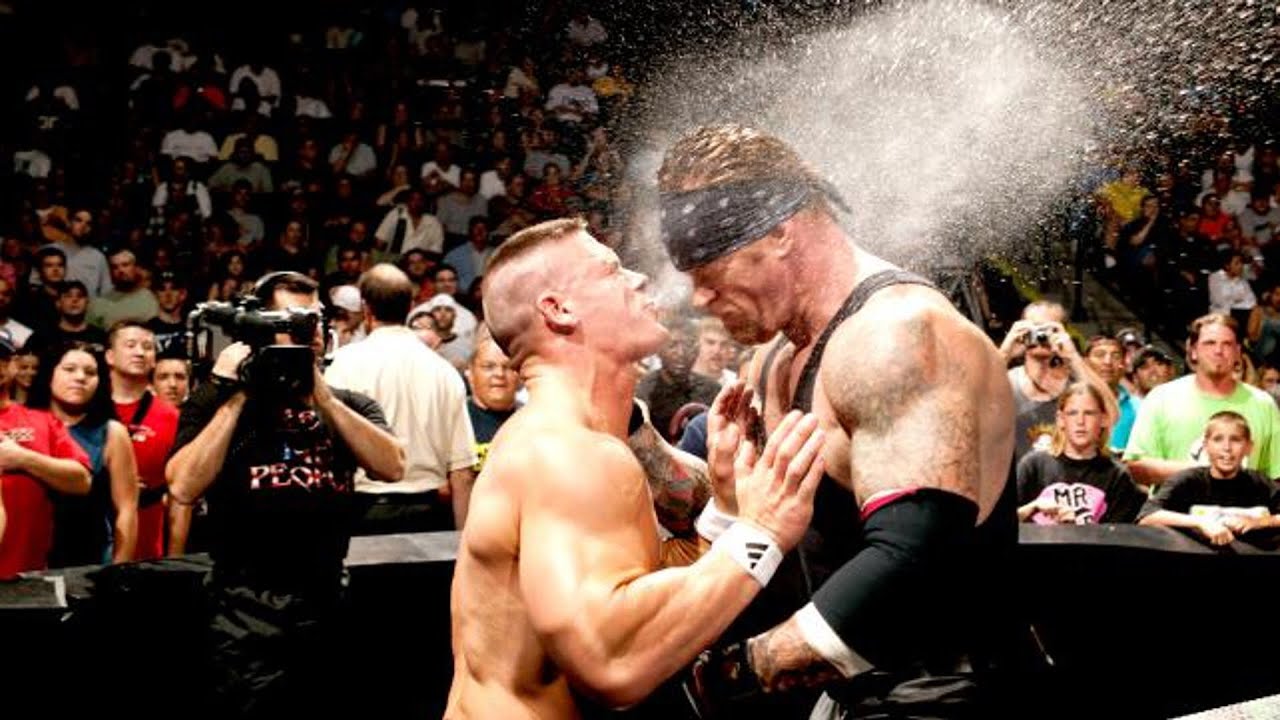 The Undertaker vs John Cena Vengeance 2003 Highlights
