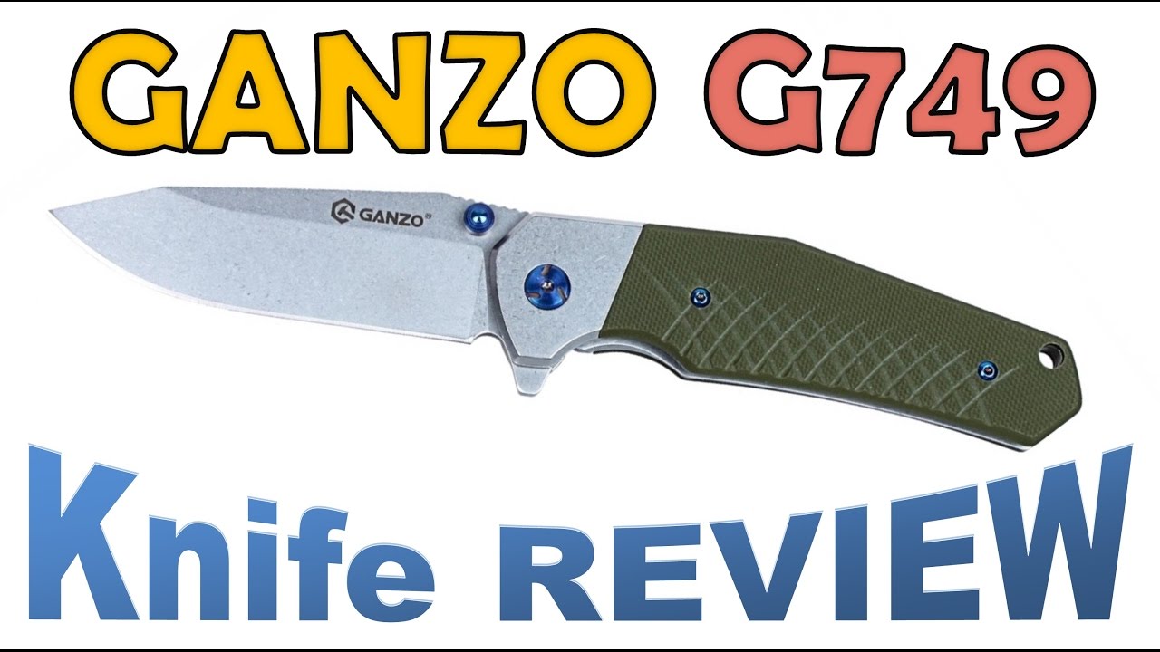 The NEW Ganzo G749 with BEARINGS: An Unboxing First Impression and FULL Review