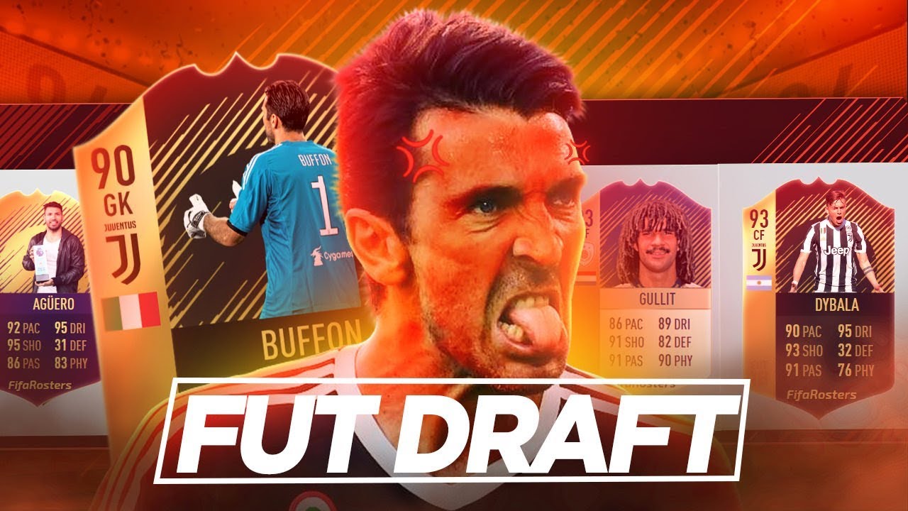 FUT DRAFT 193!?DEU A LOUCA NO  BUFFON !  AVISO O VIDEO DE HJ TEM RAGE !