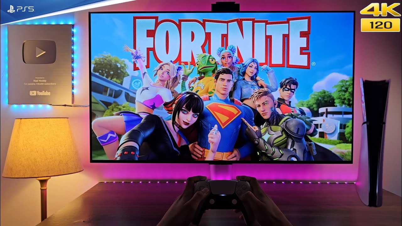 Fortnite Chapter 6 Season 3 (PS5 Slim) 4K HDR 120FPS Gameplay