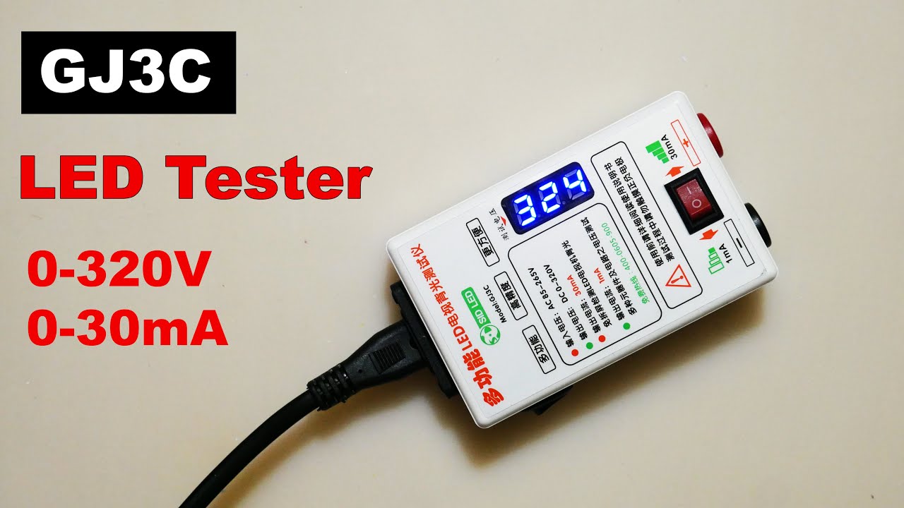 GJ3C LED Тестер для ремонта ТВ, мониторов/ проверки светодиодов и LED string