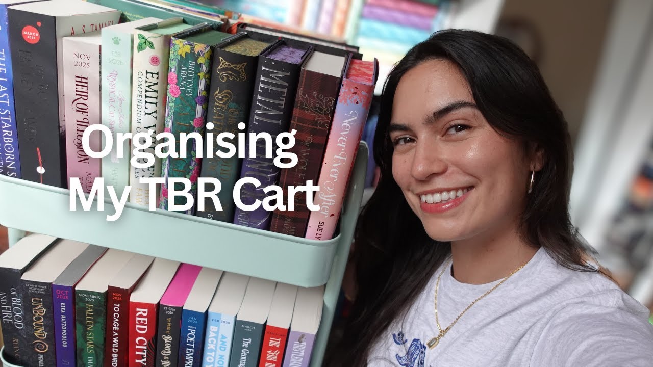 Reorganising My TBR Cart | Books I can't wait to read