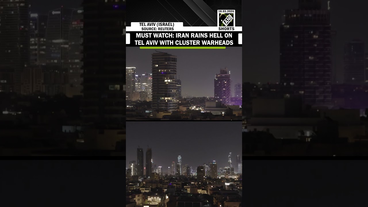 WATCH: Iran rains hell on Tel Aviv with cluster warheads in retaliation for security chief&rsquo;s killing