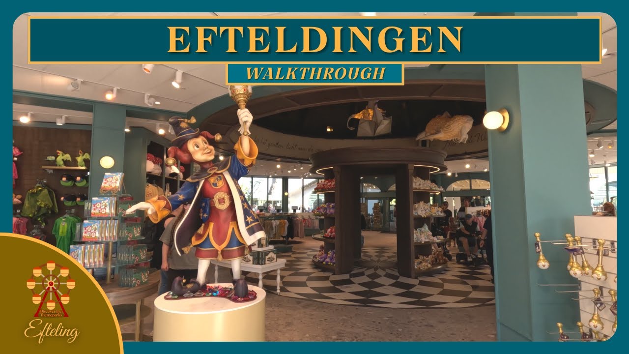 🗺 VERNIEUWDE souvenirwinkel EFTELDINGEN - [Walkthrough] - Efteling 2025