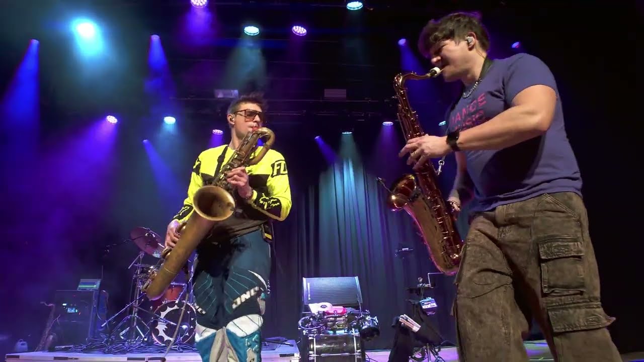 Moon Hooch, Moon Zooz Tour, FULL LIVE 4K SET, Variety Playhouse, Atlanta, GA, 1-25-25