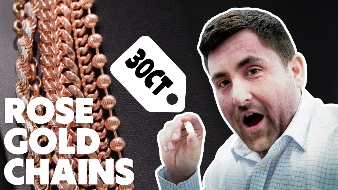 INSANE 30-Carat Diamond, Rose Gold Chains & Diamond Clarity Explained! | Trotters Jewellers