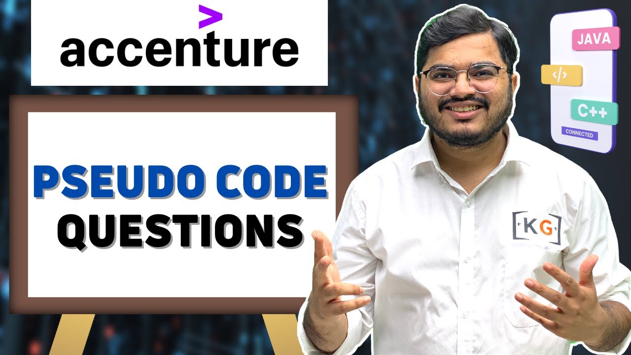 Accenture PseudoCode Questions and Answers (Previous Year PseudoCode Questions)