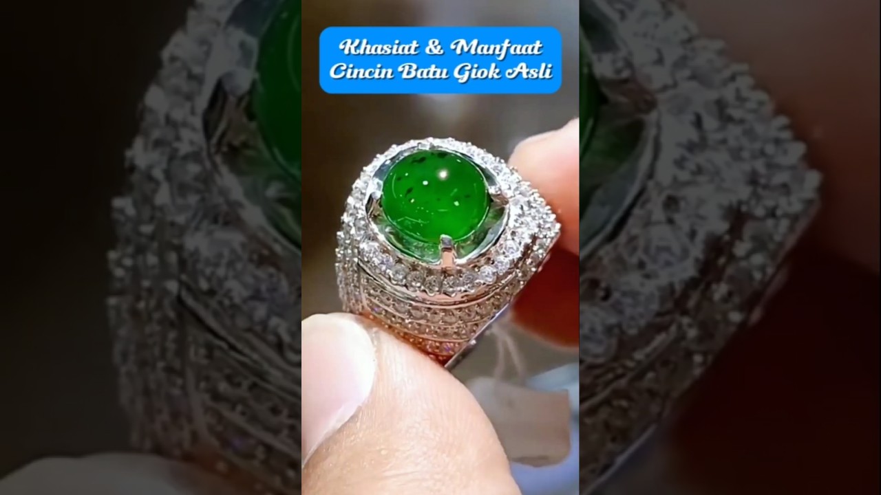 Khasiat & Manfaat Cincin Batu Giok Asli
