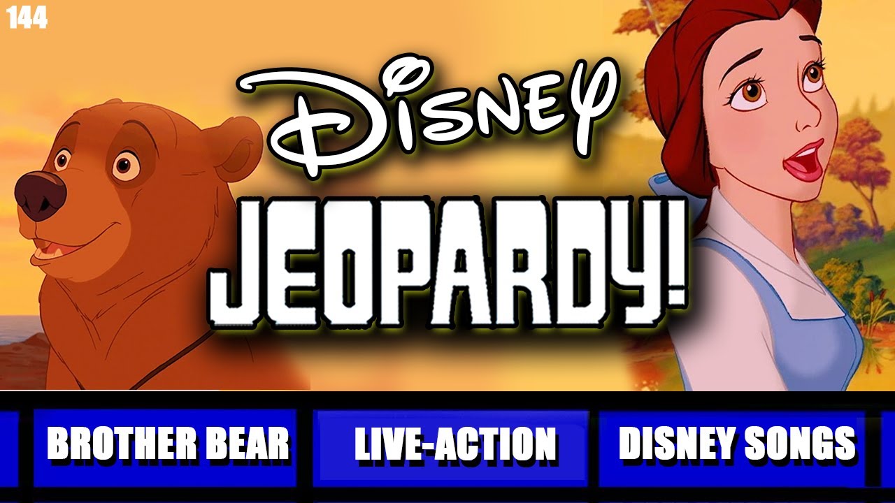 Disney Jeopardy Quiz • 26 Clue Game • Test your Knowledge