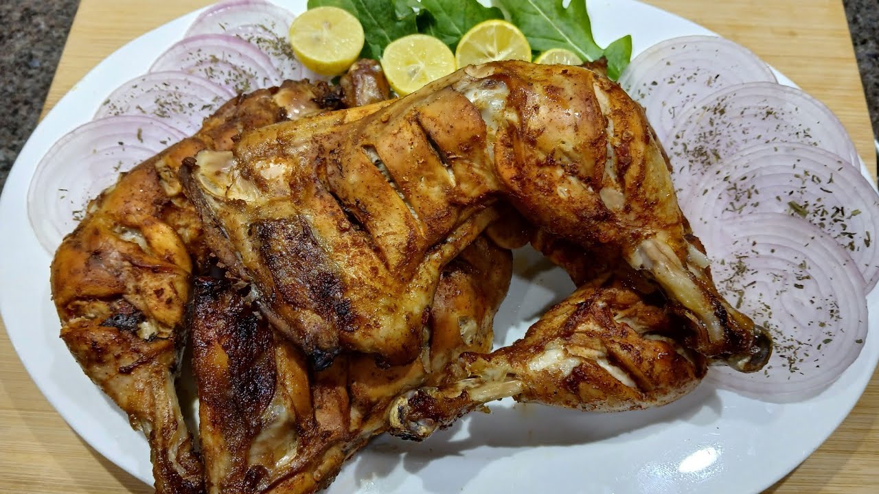 QUICK AND EASY THANDORI JUICY CHICKEN  / OVEN ROASTED CHICKEN! CHICKEN TIKKA RECIPE 