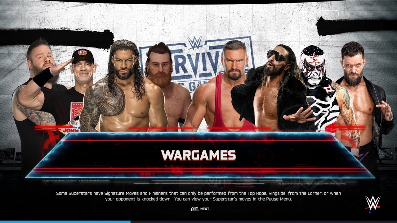 Survivor Series Mens WARGAMES match
