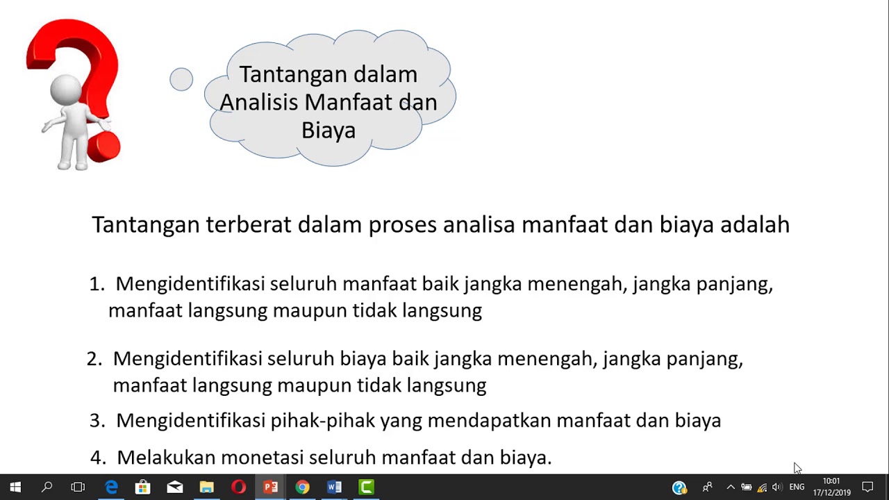 Regulatory Impact Analysis  Analisis Manfaat dan Biaya