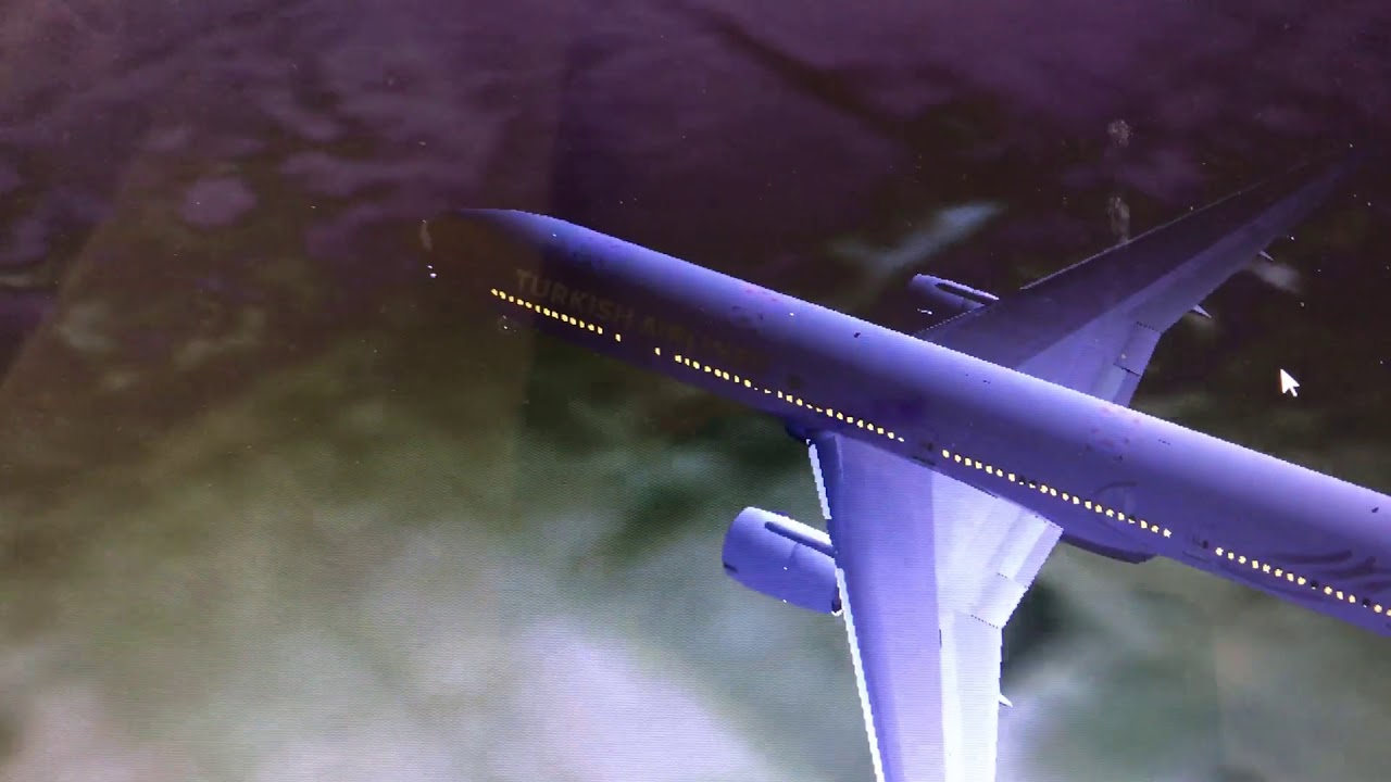 TC-JJE landing Rome