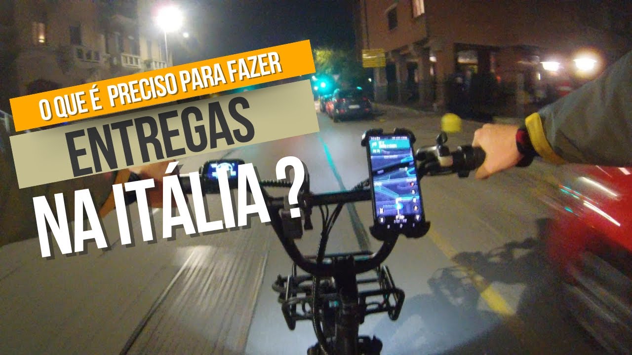 #9 O QUE É PRECISO PARA FAZER ENTREGAS NA ITÁLIA? Aqui te explico com detalhes.