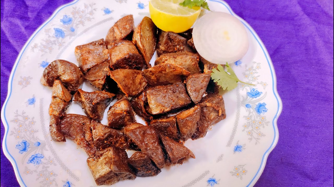 Spicy Phepsa Fry Recipe | Spicy Goat Lungs Fry Recipe | बकरे का फेफसा मसाला फ्राई | Mutton Starter