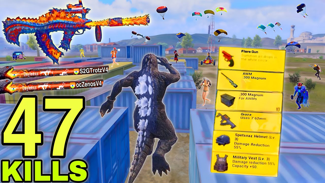 wow!!🔥 MY NEW SEASON RECORD in PUBG MOBILE😍Godzilla SET😈 SAMSUNG,A7,A8,J6,J5,J7,J2,J3,XS,A3,A4,A5,A6
