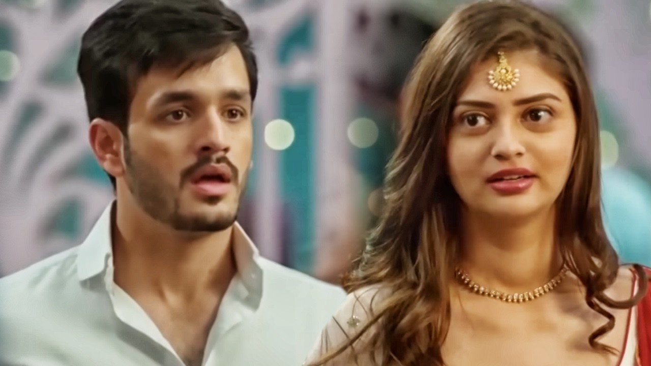 इस लड़की को देख कर अखिल अक्किनेनी चौक जाता है | Mr. Majnu Movie Best Scene