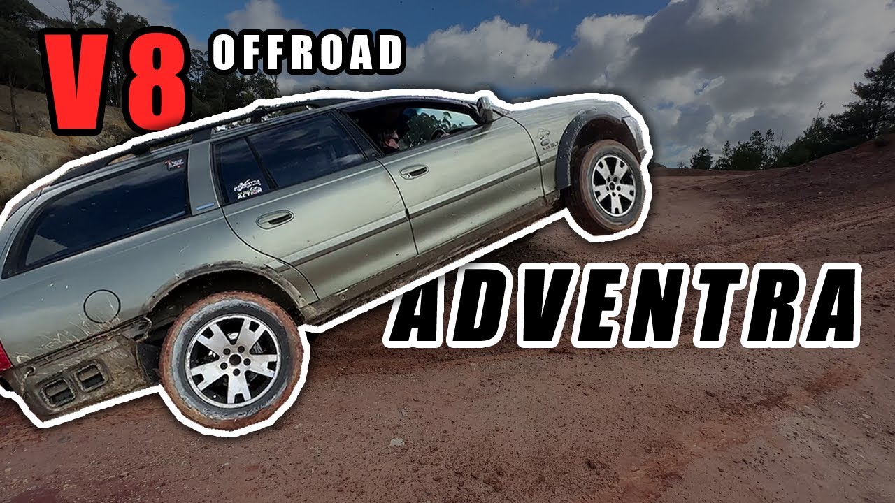 Part 1 - V6 vs. V8 HOLDEN ADVENTRA Comparison in CRESWICK VICTORIA 4WD ALL TERRAIN ACTION