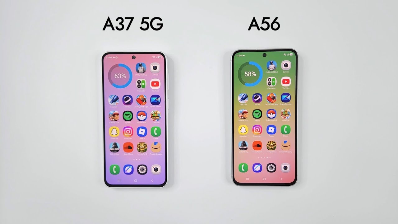 Samsung A56 vs Samsung A37 5G - SPEED TEST!