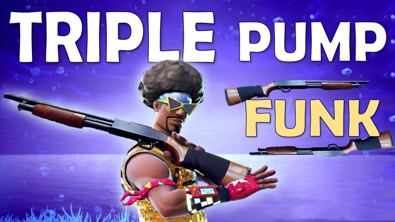 TRIPLE PUMP FUNK | SOLO SLAUGHTER - (Fortnite Battle Royale)