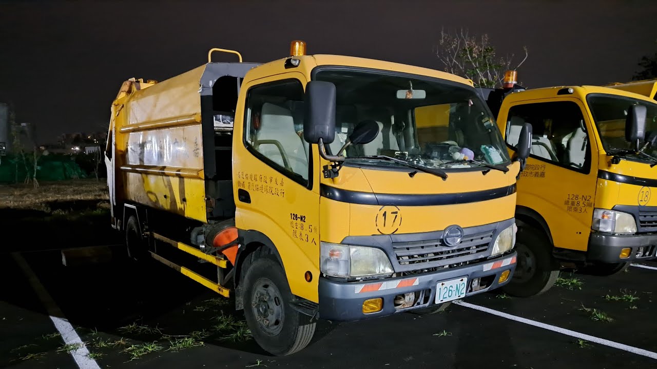 20250321嘉義市環保局垃圾車126-N2(取代因尾斗問題而報廢的128-N2)，回收車KEB-5160
